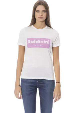 BALDININI Dames, Tops, Wit, Maat: XS Katoen