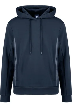 Bomboogie Heren, Sweatshirts & Hoodies, Blauw, Maat: 2XL Nylon