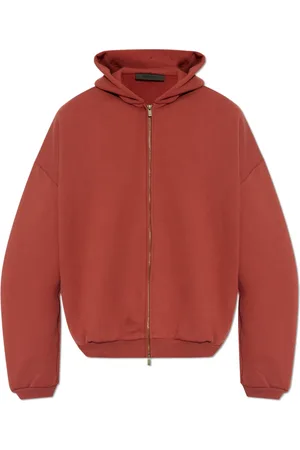 FEAR OF GOD Heren, Sweatshirts & Hoodies, Rood, Maat: 2XL Katoen