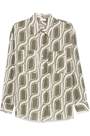 Liu Jo Dames, Blouses & Shirts, Groen, Maat: M