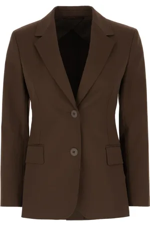Max Mara Dames, Jassen, Bruin, Maat: XS