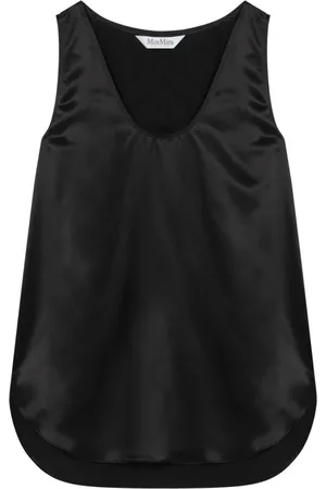Max Mara Dames, Tops, Zwart, Maat: S