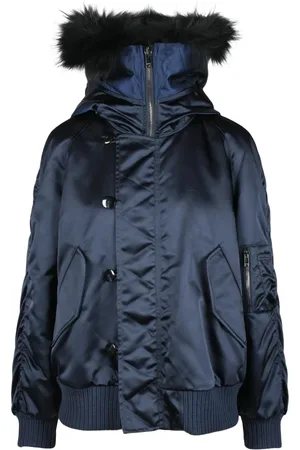 Dondup Dames, Jassen, Blauw, Maat: XS Polyamide