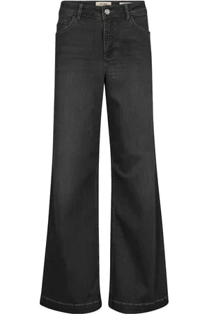 Mos Mosh Dames, Jeans, Grijs, Maat: W26 Katoen