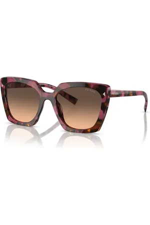 Prada Dames, Accessoires, Bruin, Maat: 54 MM