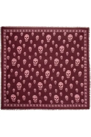 Alexander McQueen Dames, Accessoires, Rood, Maat: ONE Size Wol