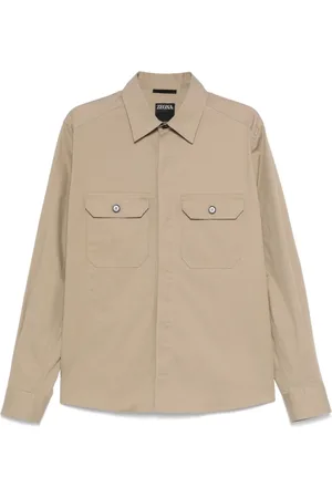 Ermenegildo Zegna Heren, Overhemden, , Maat: S