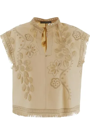 Alberta Ferretti Dames, Blouses & Shirts, , Maat: XS Katoen