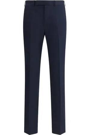 Ermenegildo Zegna Heren, Broeken, Blauw, Maat: S