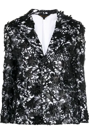 Comme des Garçons Dames, Jassen, Zwart, Maat: M Katoen