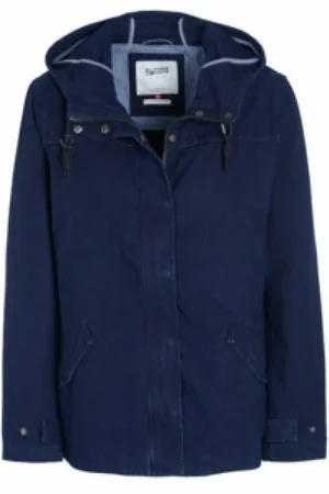 Tommy Hilfiger Dames, Jassen, Blauw, Maat: XS Denim