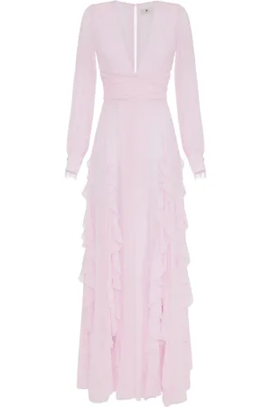 Elisabetta Franchi Dames, Jurken, Roze, Maat: S