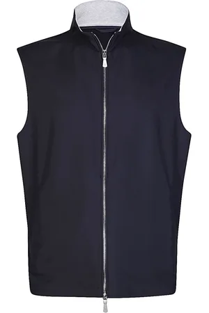 ELEVENTY Heren, Jassen, Blauw, Maat: 3XL Zijde