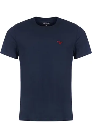 Barbour Heren, Tops, Blauw, Maat: 2XL Katoen