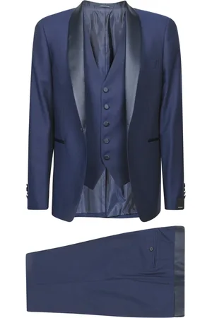 TAGLIATORE Heren, Pakken, Blauw, Maat: L Wol