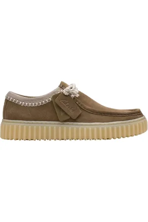 Clarks Heren, Schoenen, Groen, Maat: 45 EU Suède