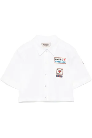 ALESSANDRO ENRIQUEZ Dames, Blouses & Shirts, Wit, Maat: XS