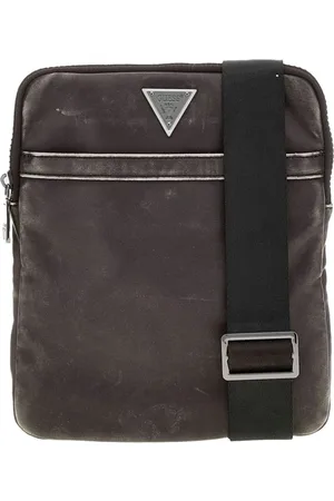 Guess Heren, Tassen, Bruin, Maat: ONE Size Leer