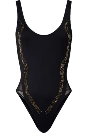Twin-Set Dames, Badkleding, Zwart, Maat: XL Polyamide