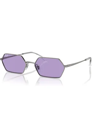 Ray-Ban Unisex, Accessoires, Grijs, Maat: 55 MM Polyamide