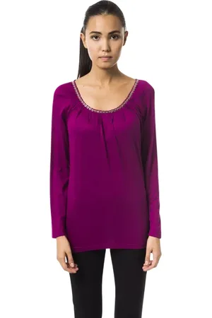 Byblos Dames, Tops, Paars, Maat: S Viscose