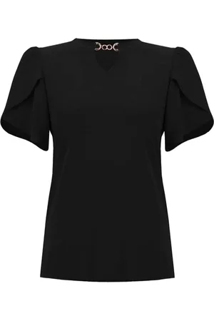 Joseph Ribkoff Dames, Blouses & Shirts, Zwart, Maat: L