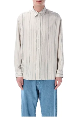 Emporio Armani Heren, Overhemden, Veelkleurig, Maat: M Viscose