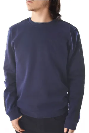 Guess Heren, Sweatshirts & Hoodies, Blauw, Maat: XL Katoen