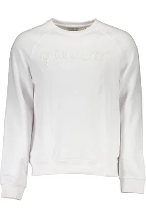 Guess Heren, Sweatshirts & Hoodies, Wit, Maat: XL Katoen