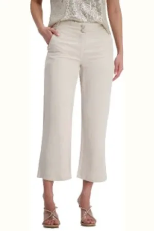 monari Dames, Broeken, Wit, Maat: XL