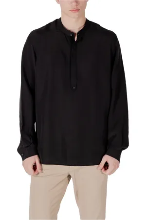 Antony Morato Heren, Overhemden, Zwart, Maat: XL Linnen
