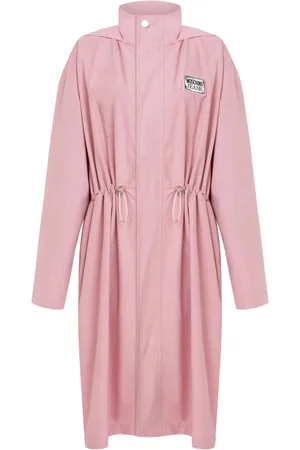 Moschino Dames, Mantels, Roze, Maat: S Katoen