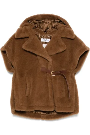 Max Mara Dames, Jassen, Bruin, Maat: S/M Zijde