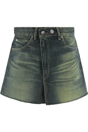 OUR LEGACY Dames, Rokken, Blauw, Maat: XS Denim