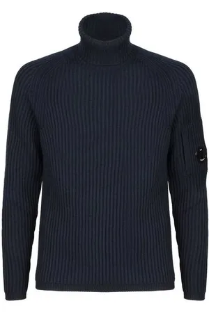 C.P. Company Heren, Truien, Blauw, Maat: S Wol