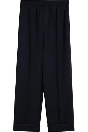 VALENTINO GARAVANI Heren, Broeken, Blauw, Maat: M Wol