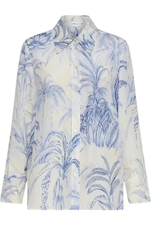 MARELLA Dames, Blouses & Shirts, Blauw, Maat: S Zijde