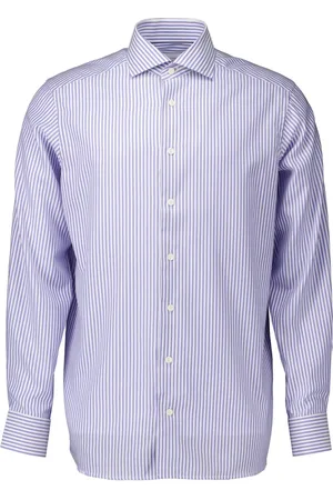 Eton Heren, Overhemden, Blauw, Maat: 2XL