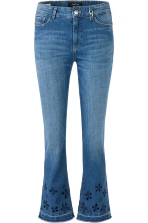 Marc Cain Dames, Jeans, Blauw, Maat: M