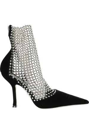 RENE CAOVILLA Dames, Schoenen, Zwart, Maat: 40 EU Leer