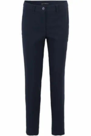 Betty Barclay Dames, Broeken, Zwart, Maat: L