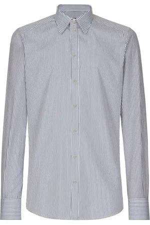 Dolce & Gabbana Heren, Overhemden, Wit, Maat: XL Katoen