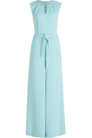 Betty & Co Dames, Jumpsuits & Playsuits, Blauw, Maat: 2XL Leer