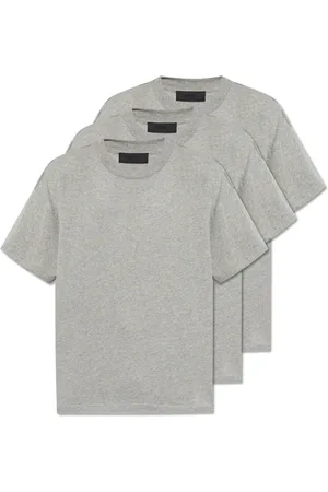 FEAR OF GOD Heren, Tops, Grijs, Maat: S Katoen