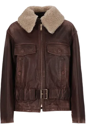 Golden Goose Dames, Jassen, Bruin, Maat: 2XS