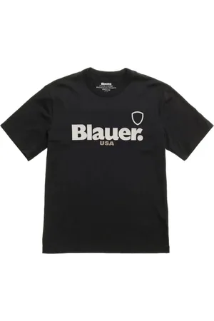 Blauer Heren, Tops, Zwart, Maat: M Katoen