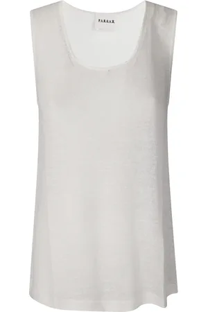P.A.R.O.S.H. Dames, Tops, , Maat: M Linnen