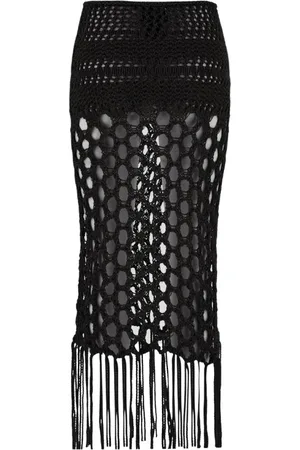 LANEUS Dames, Rokken, Zwart, Maat: XS Katoen
