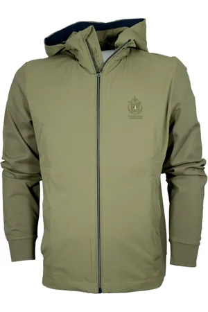 Aeronautica Militare Heren, Jassen, Groen, Maat: L Gabardine
