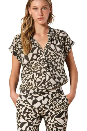 Masons Dames, Blouses & Shirts, Veelkleurig, Maat: 2XS